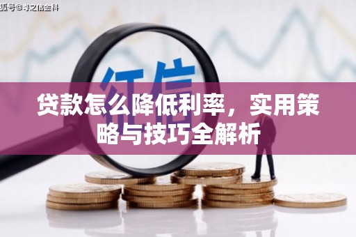 望都贷款怎么降低利率，实用策略与技巧全解析
